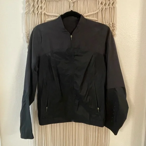 lululemon black light zip up - Picture 1 of 3